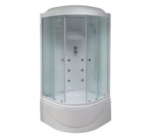 Душевая кабина Royal Bath RB 100BK3-WC 100х100 см, с матовыми стеклами