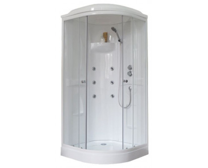 Душевая кабина Royal Bath RB 90HK2-T 90х90 см, с прозрачными стеклами