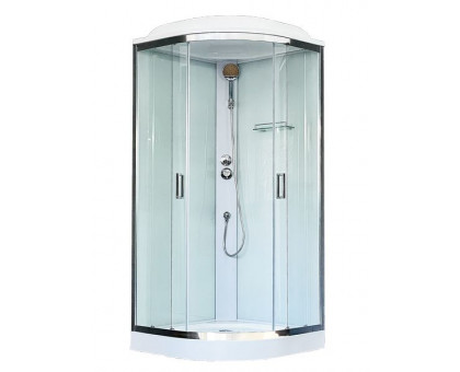 Душевая кабина Royal Bath RB 90HK5-WT-CH 90х90 см, с прозрачными стеклами