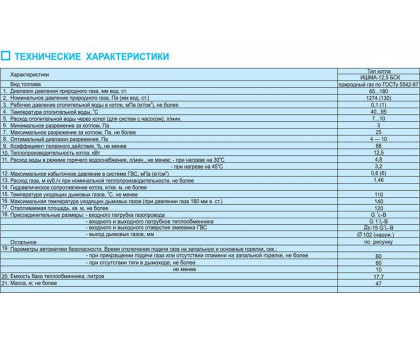 Газовый котел ИШМА 12,5 БСК Боринское