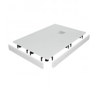 Душевой поддон RGW ST-W 90x100 см, прямоугольный, искусственный камень, белый (Комплект)