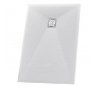Душевой поддон RGW ST-W 90x140 см, прямоугольный, искусственный камень, белый